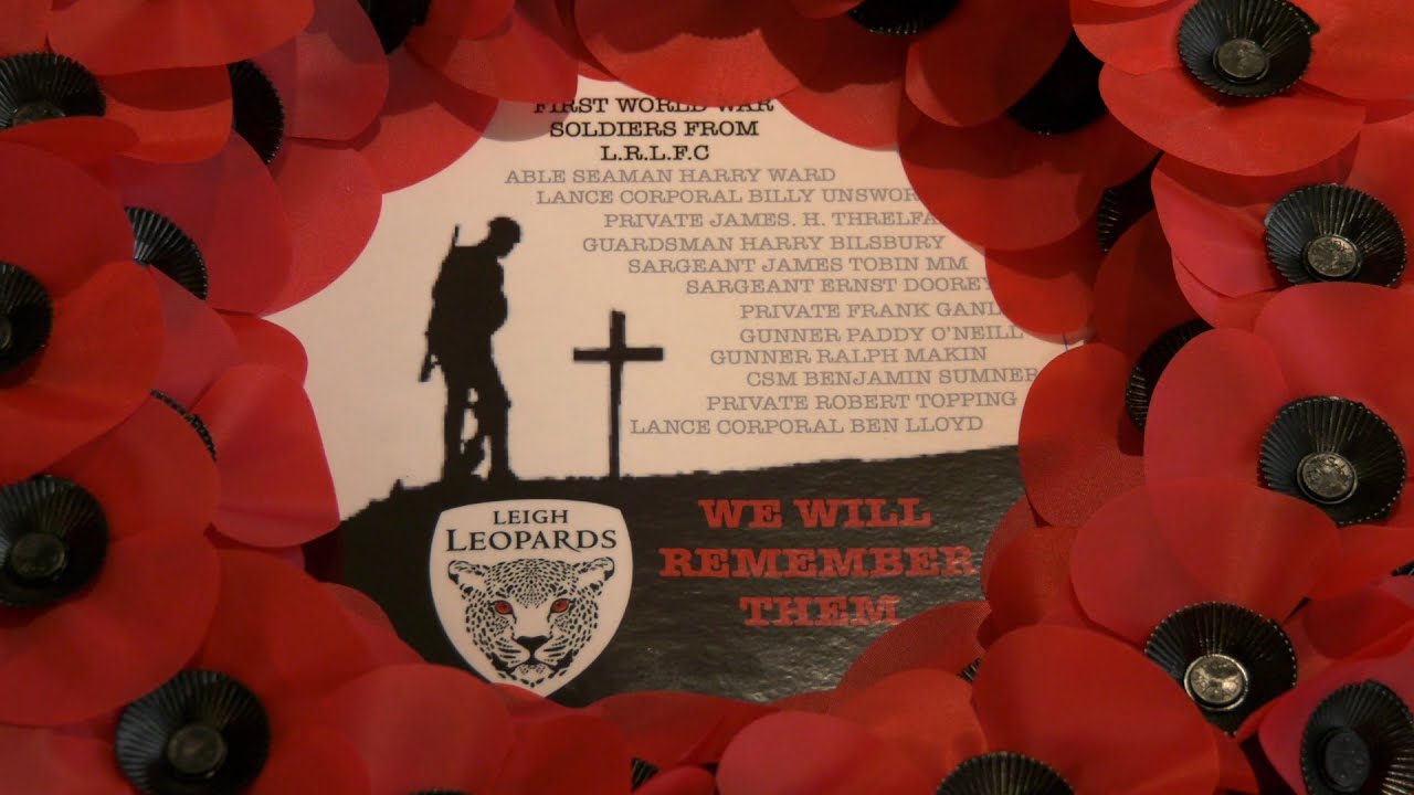 We Will Remember Them | A Tribute to some of the fallen heroes who have represented Leigh
