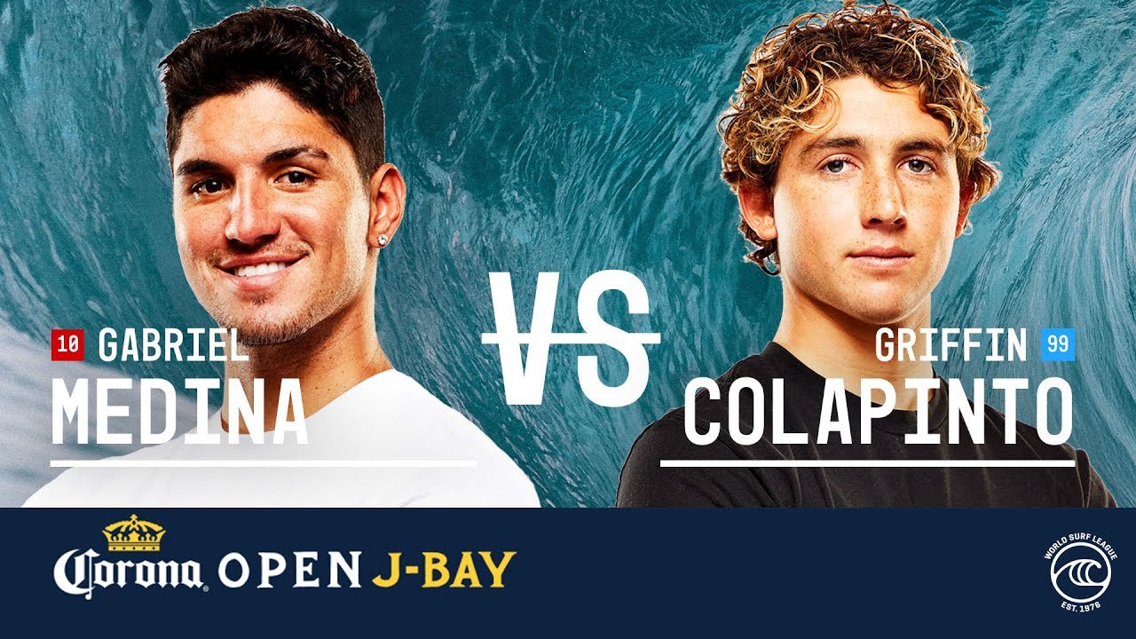 Gabriel Medina vs. Griffin Colapinto - Round of 32, Heat 3 - Corona Open J-Bay 2019