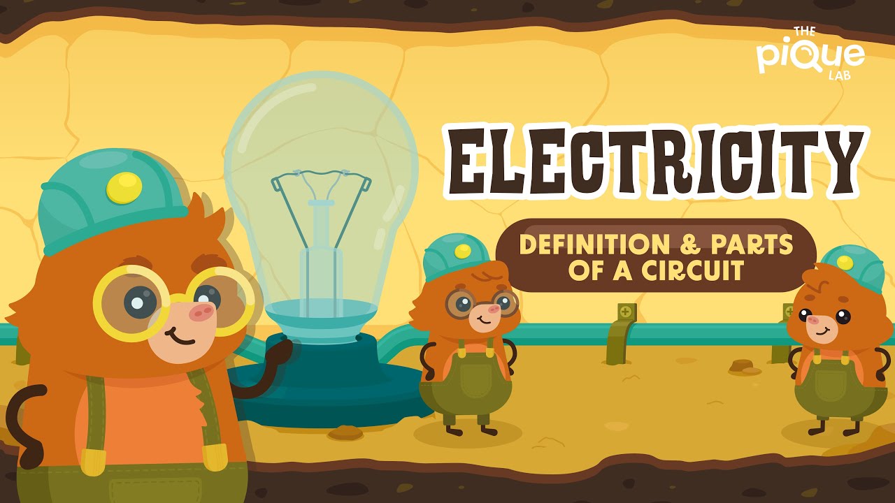 Electricity Definition & Parts Of A Circuit | Primary School Science Animation