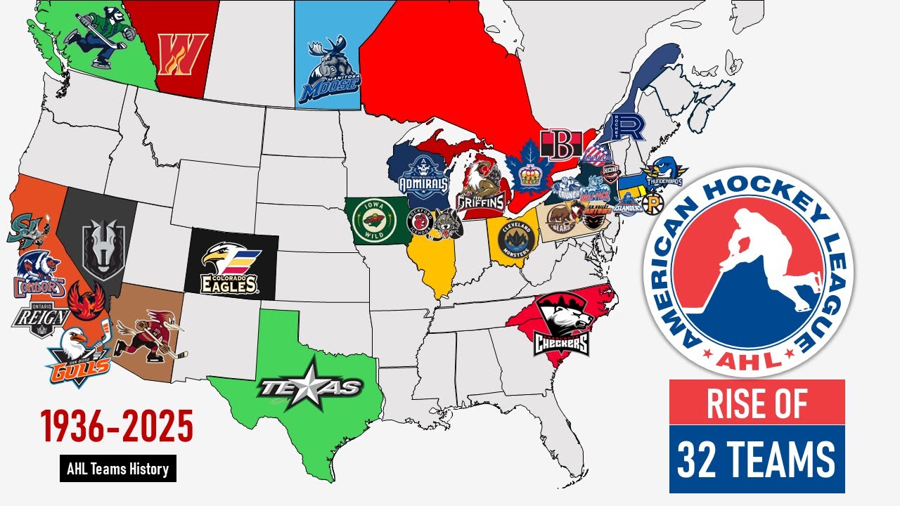 American Hockey League Teams HISTORY Uncovered!