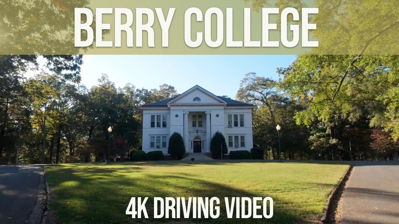 Experience the LARGEST College Campus in the World at Berry College! - Driving Tour