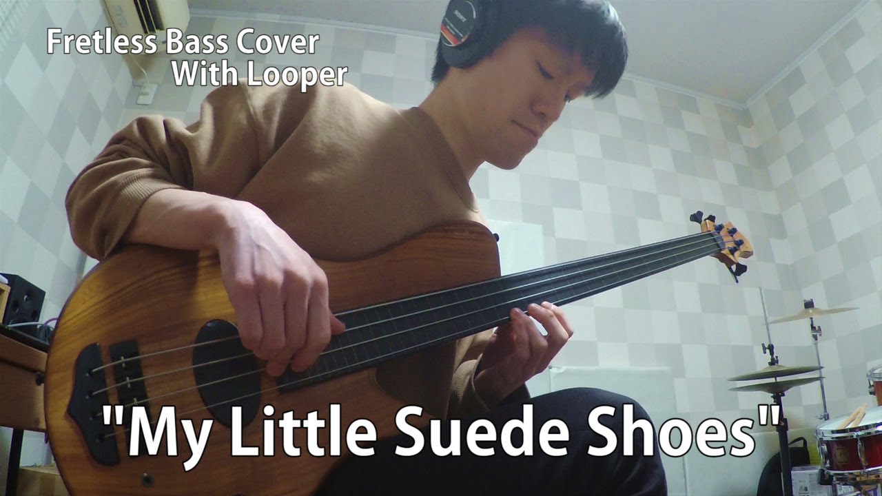 My Little Suede Shoes (Fretless Bass Cover With Looper)