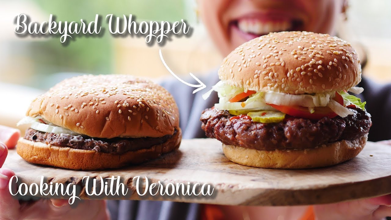 We Made a Backyard Whopper! (Copycat Burger)