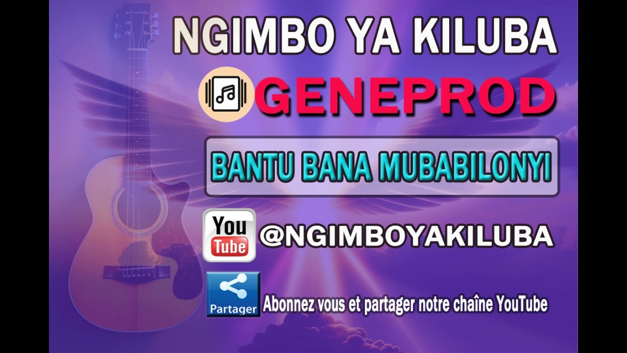 GENEPROD - BANTU BANA 4 MUBABILONYI CHADRACK MECHACK NE ABEDNEGO @ngimboyakiluba @kiluba @kabogo