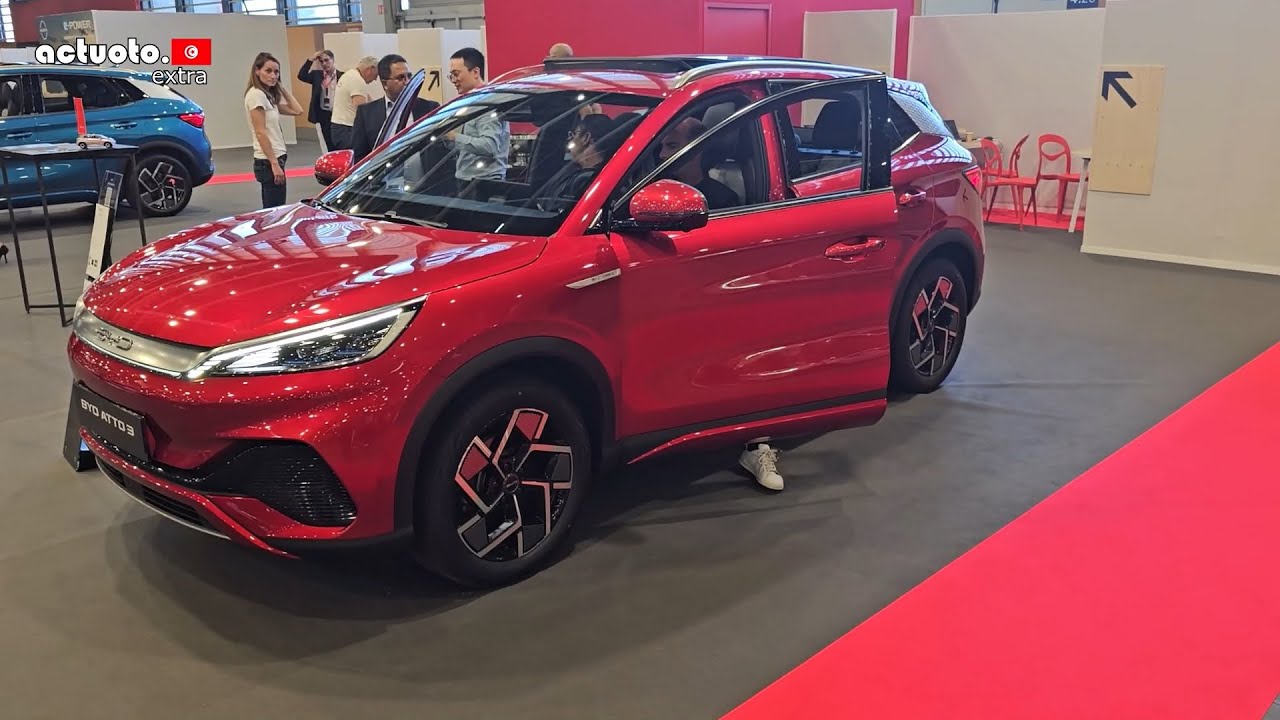 Actuoto_Extra: BYD Atto 3 au Salon Automobile de Lyon 2023 صالون السيارات بليون الفرنسية
