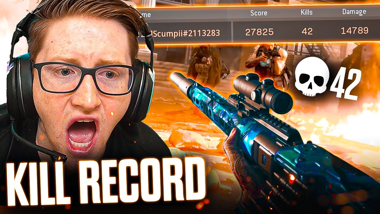 MY NEW KILL RECORD IN WARZONE! 42 KILLS!