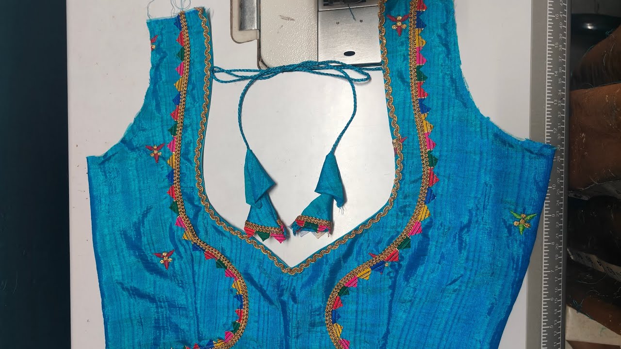 Simple back design | gurudevdatta_123 | #fashion #blouse #sewing 