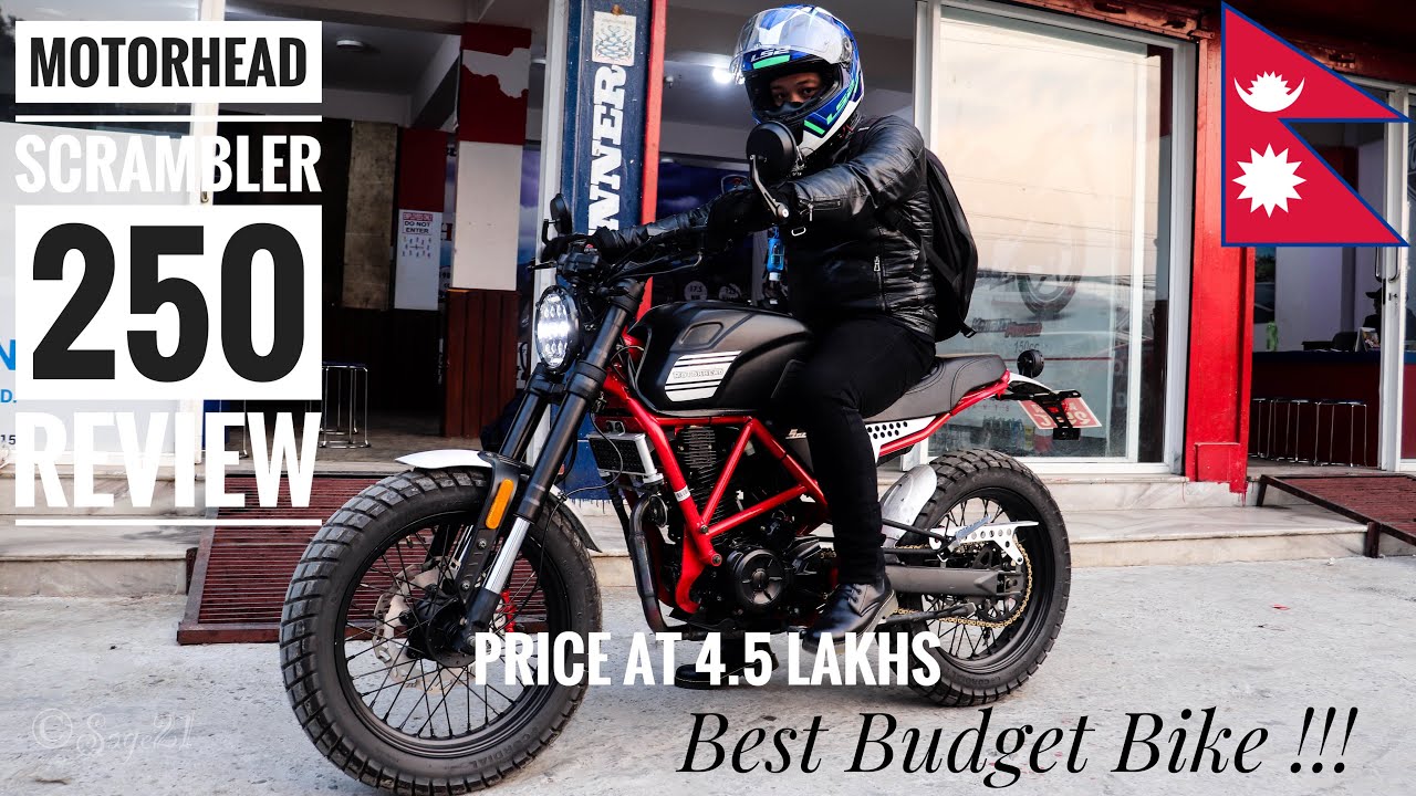 Motorhead Scrambler 250 Review: Best looking Budget Bike🔥| AKR