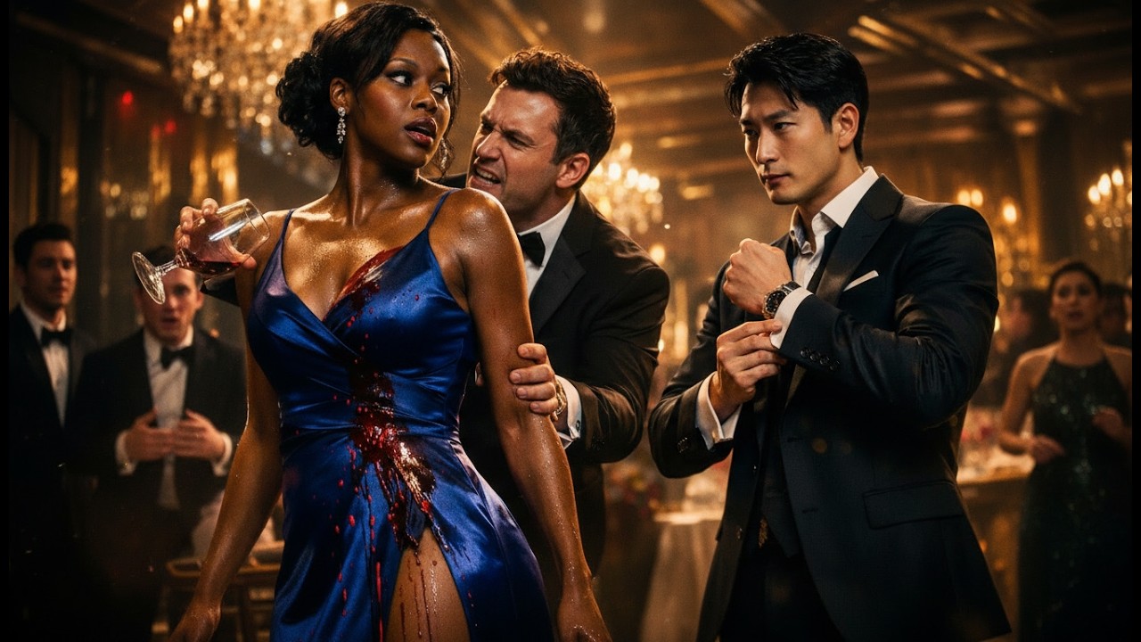 At A Luxury Gala, Her Ex Spilled Wine On Her Dress — The Korean Mafia Boss Adjusted His Cufflinks