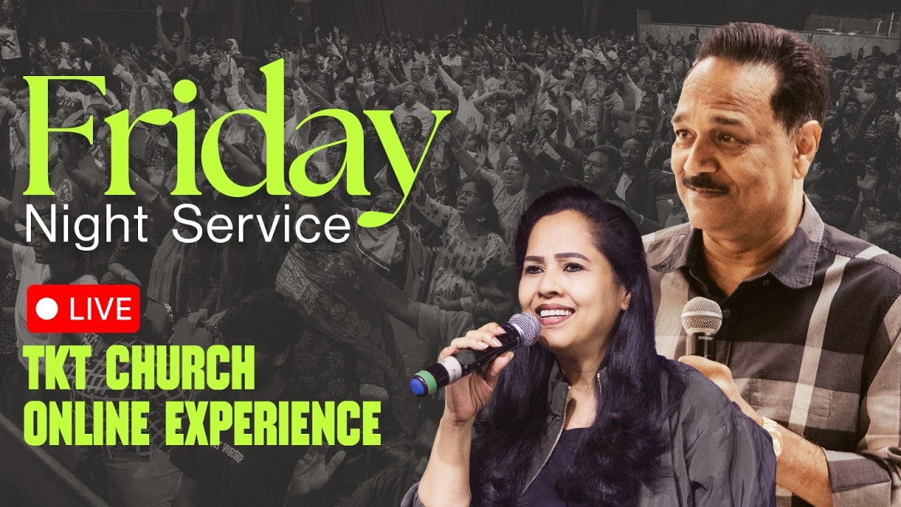 Friday Service Live with Bishop Samuel and  Pastor Merlyn Patta I  TKT CHURCH I 7 PM