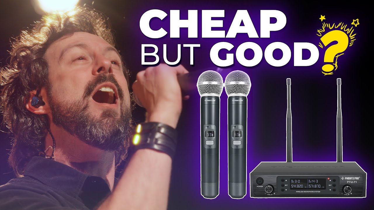 Wireless Handheld Microphone System | Phenyx Pro PTU-71