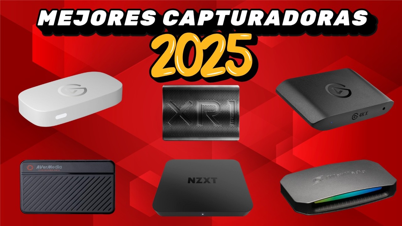 Las mejores capturadoras de video en 2025 y cuánto cuestan