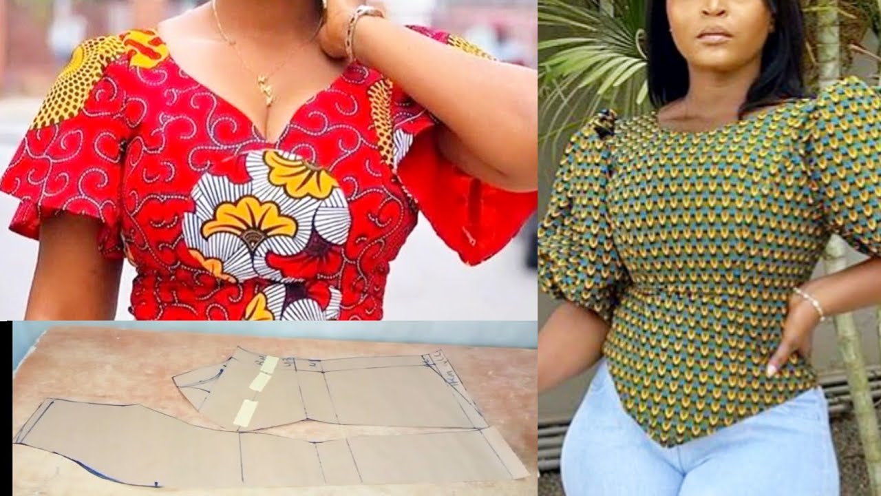 How To Cut And Sew A PRINCESS DART BUSTIER BLOUSE. Detailed Tutorial