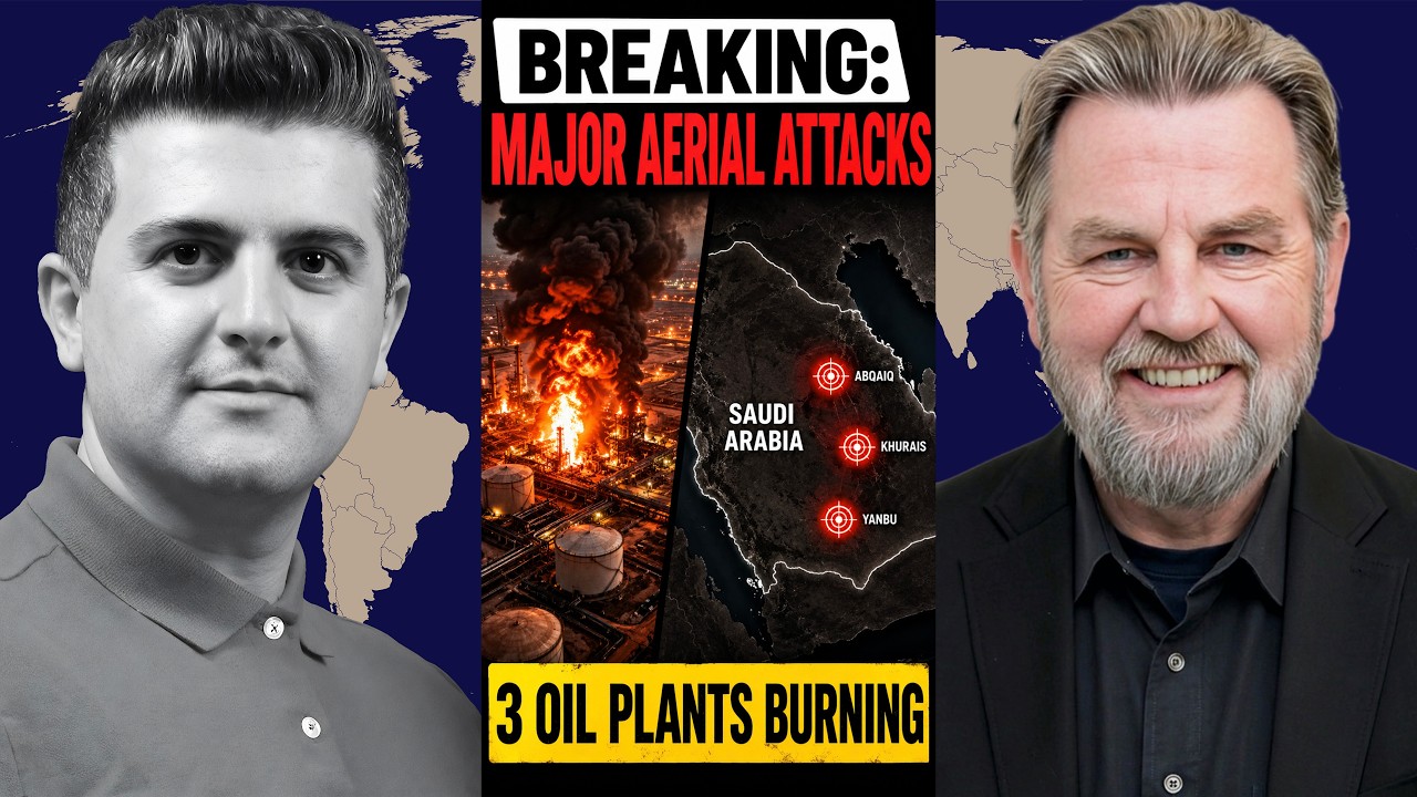 Larry Johnson: Major Aerial Attacks Rocks Saudi Arabia &ndash; 3 Oil Plants Burning Out of Control