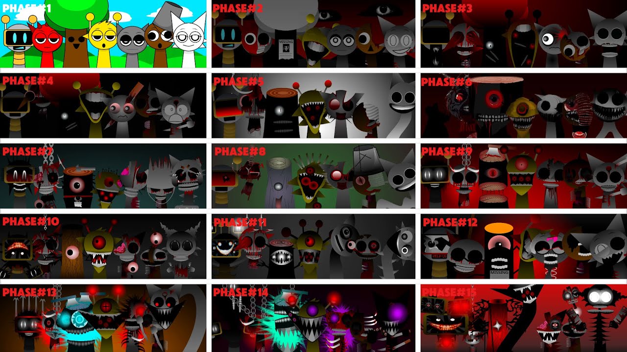 “Fun Time!” - Incredibox Sprunki Mix | Mix All Characters || From Stage 1 To Stage 15 Part 510