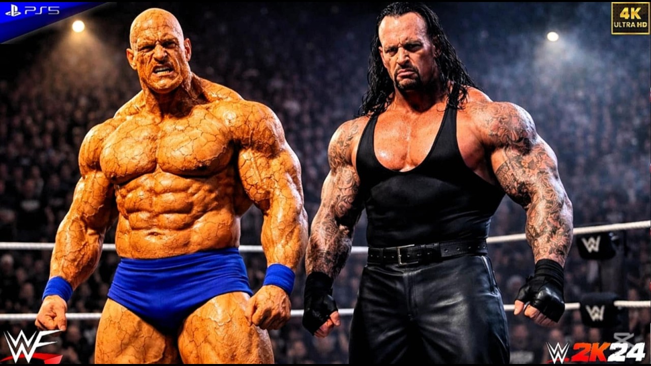 UNDERTAKER VS THE THING WWE CHAMPIONSHIP 2K24