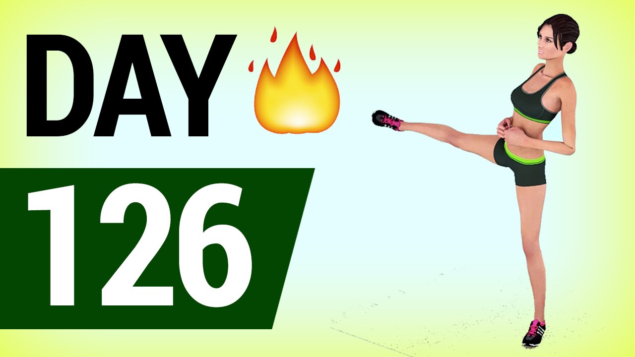 Day 126 - Daily Workout Plan: BUTT AND LEGS ROUTINE (89 Calories)