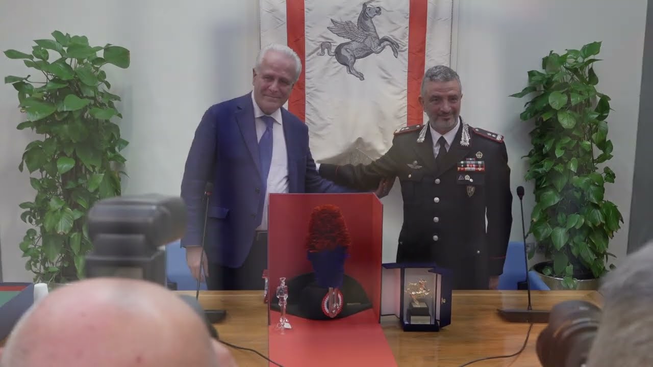 Pegaso d'oro alla Scuola Marescialli di Firenze, Giani: 