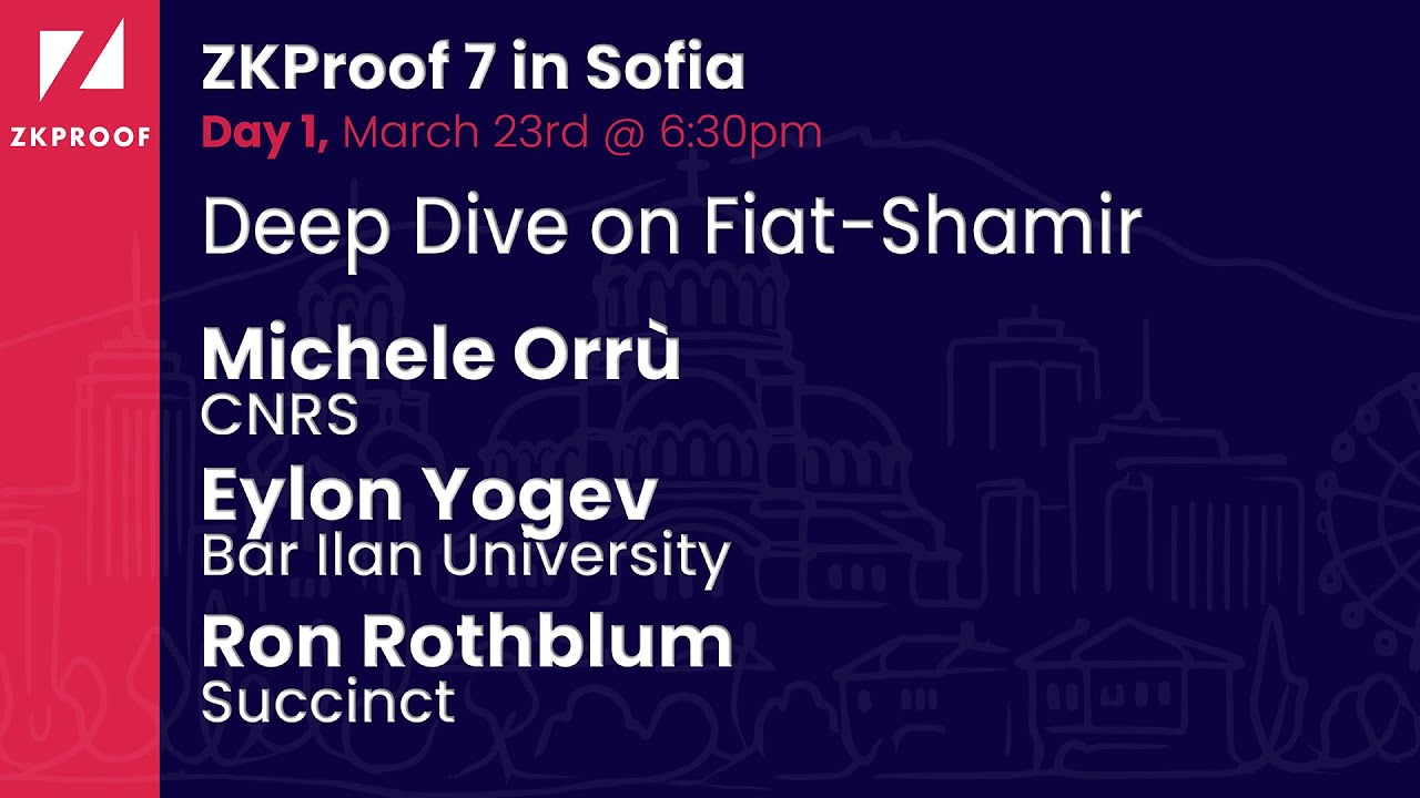 Deep Dive on Fiat-Shamir: A Fireside Chat with Q&As