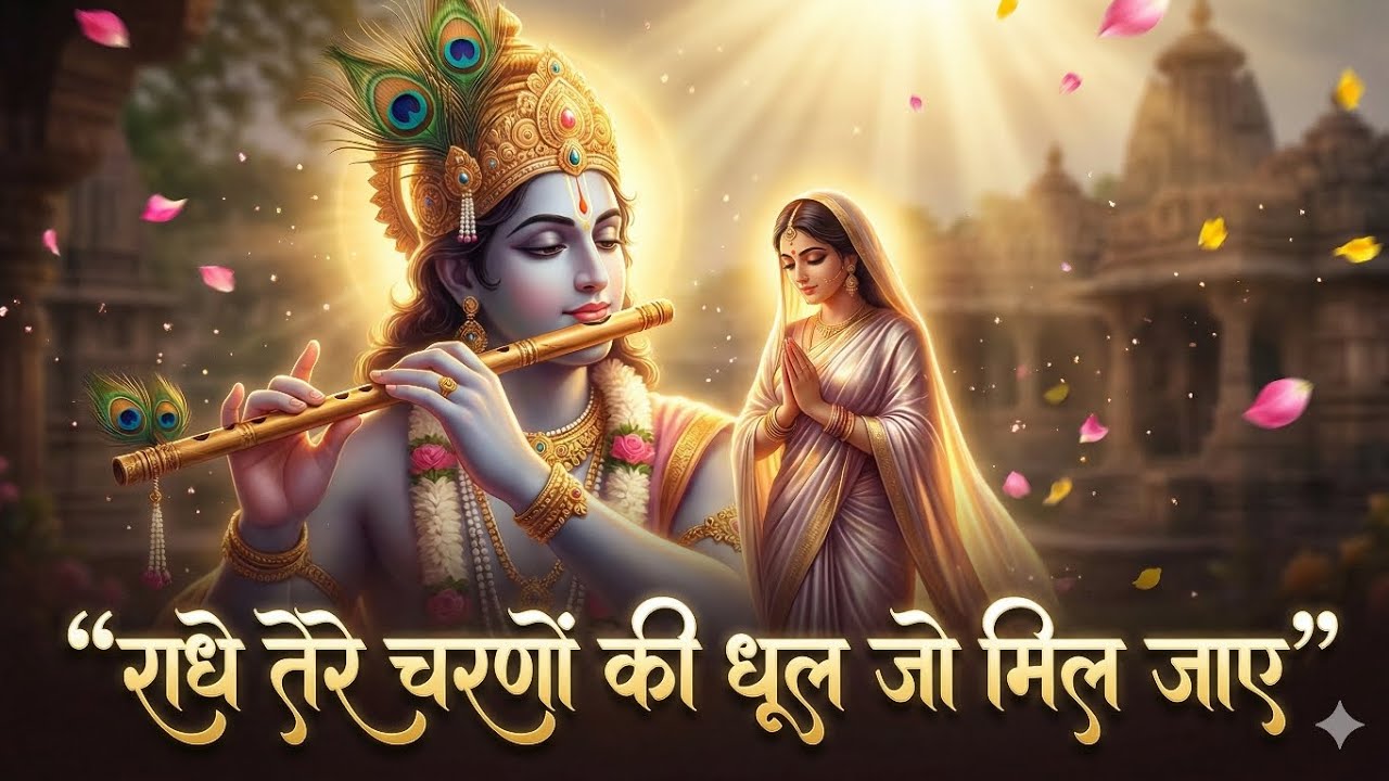 राधे तेरे चरणों की धूल जो मिल जाए | Radhe Tere Charno Ki Dhool | Krishna Bhajan 2025