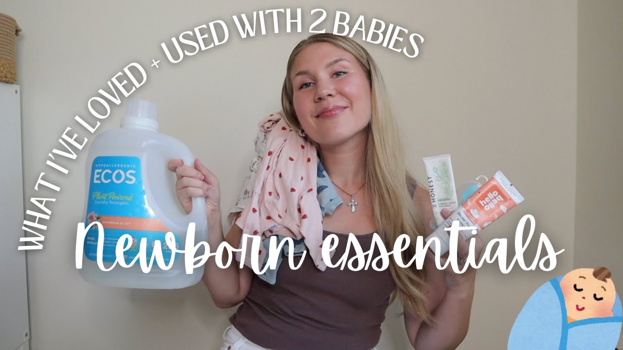 Essential Newborn Baby Must-Haves | Minimalist & Non-Toxic Items for 2024 (With Visuals)