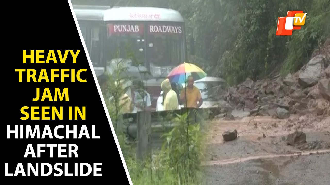 Massive Landslide In Himachal&rsquo;s Bilaspur Disrupts Vehicular Movement