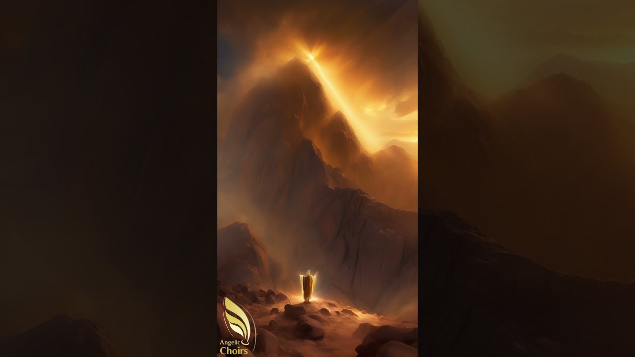 God’s presence on Mount Sinai and the covenant (Exodus 19:18-19) | Choirs of Angels Singing