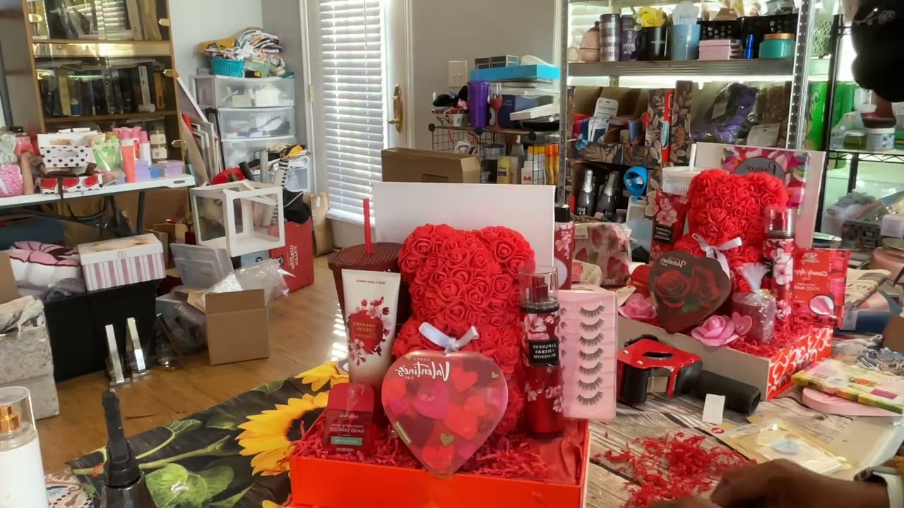 Вторая часть: набор Bath and Body Works с мишкой-розой #ПодаркиНаДеньСвятогоВалентина