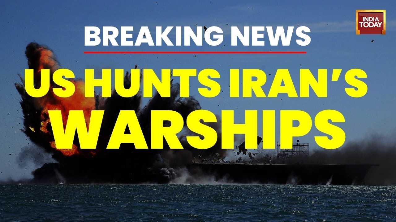 US Sinks Iranian Warships In Strait Of Hormuz, Indian Ocean Off Sri Lanka | India Today