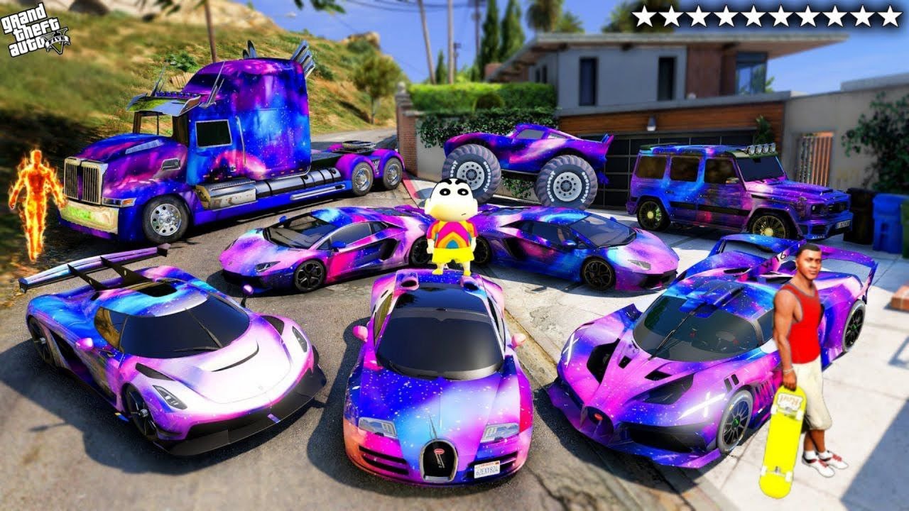 FRANKLIN TOUCH ANYTHING BECOME GOLD || EVERYTHING IS FREE IN GTA 5