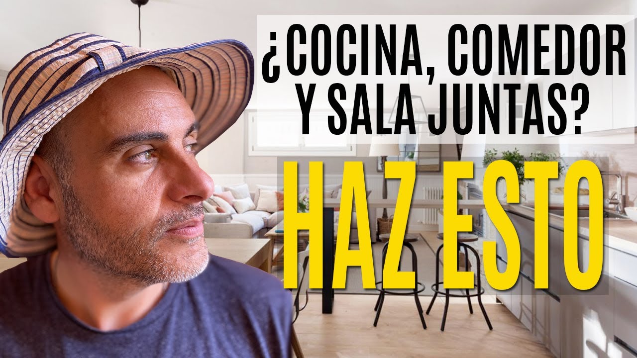 🌟COCINA y SALA JUNTAS (ESPACIOS PEQUEÑOS) | Abel de González
