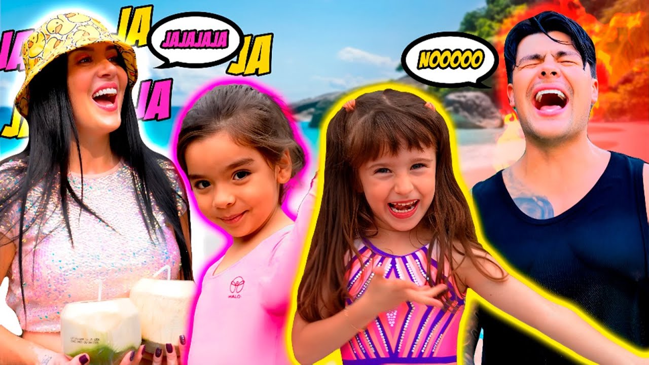 Copilado | Juegos y Bromas con la Familia Feria | Saritah Bebe