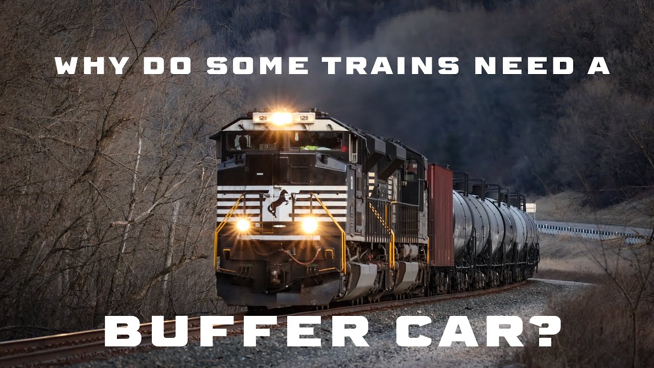 Why Do Trains Use Buffer Cars? | Explained