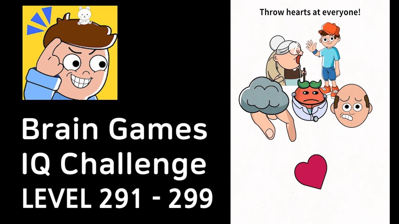 Brain Games IQ Challenge Level 291-299 Walkthrough (GAMEJAM)