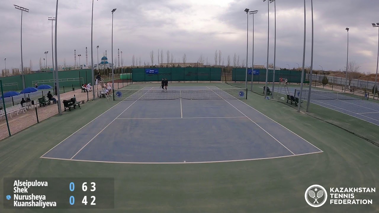 🎾 Корт №2 -  Tennis Europe 16&Under G3 Turkestan (19.03.2026)