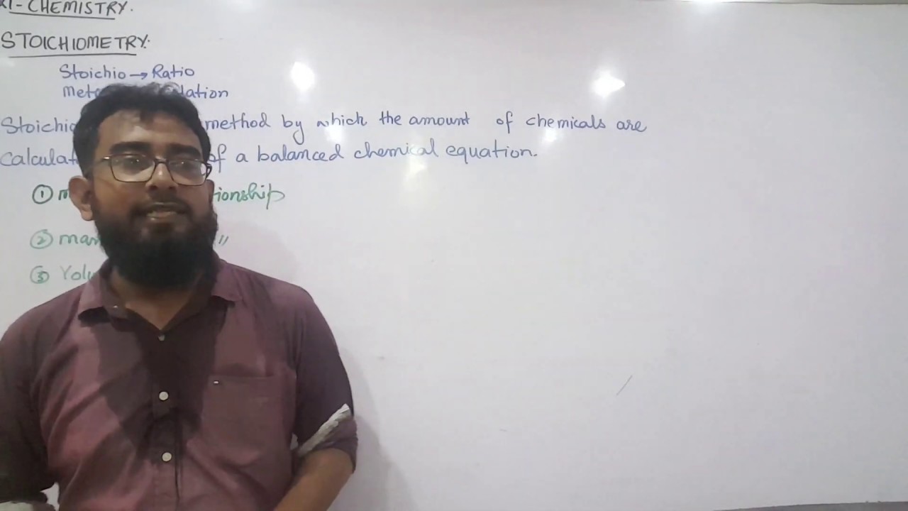 Stoichiometry (Mass-Mass Relationship) | XI - Chemistry