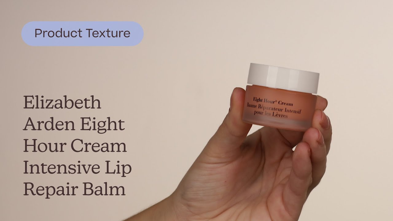 Elizabeth Arden Eight Hour Cream Intensive Lip Repair Balm Texture | Care to Beauty
