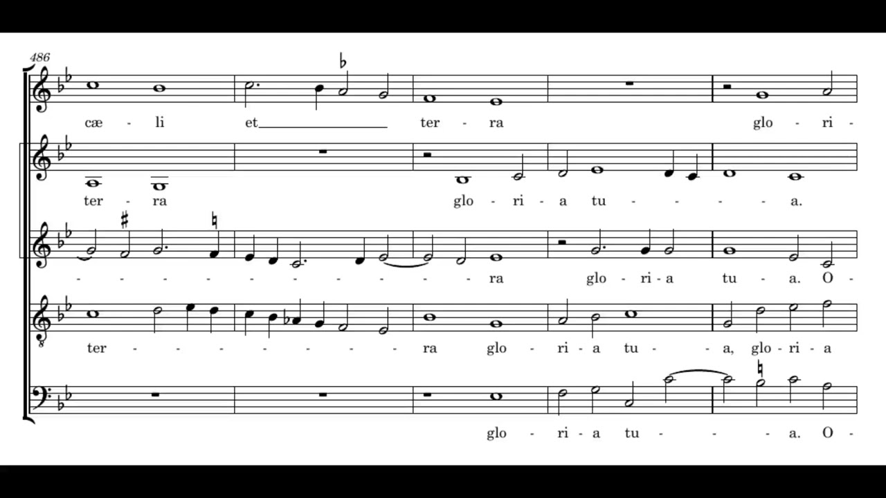 Palestrina: Missa sine nomine a5 - Sanctus - Bevan Family Consort