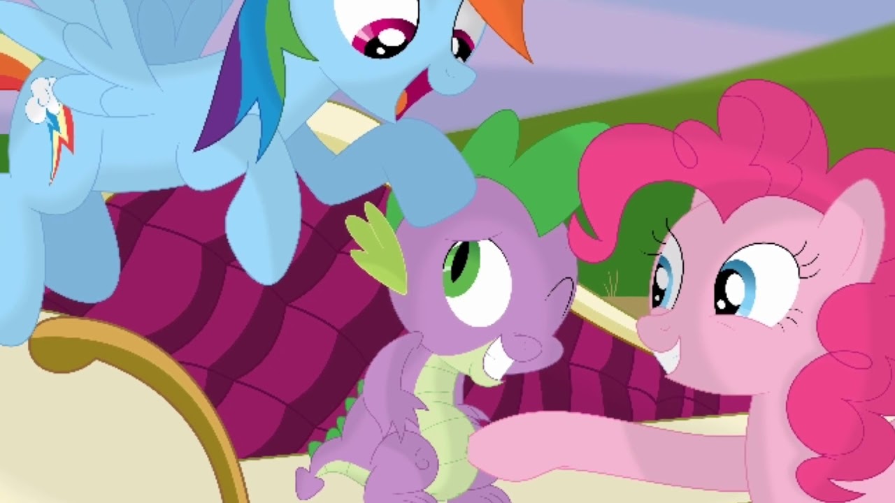 MLP Spike X Pinkie Pie (PinkieSpike,SpikePie) (Billie Jean)