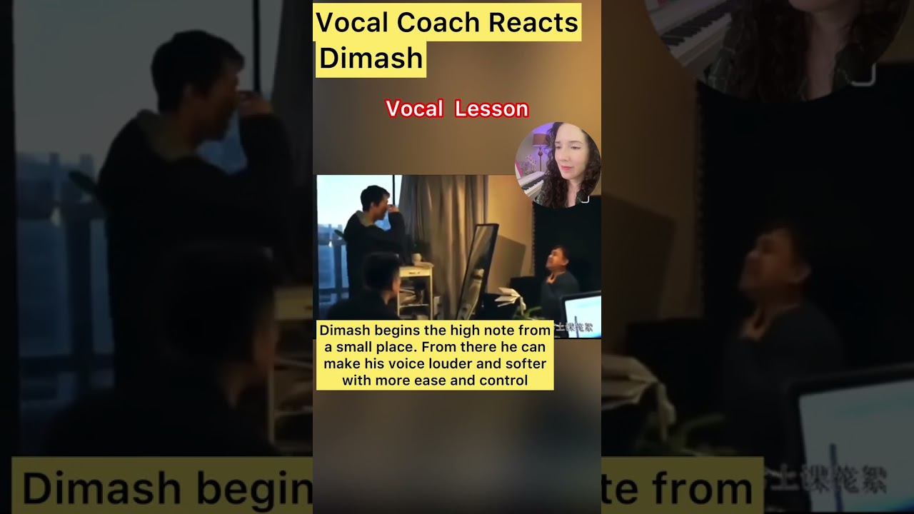 DIMASH | Must watch!- Vocal Coach Reaction /Analysis 🔥#shorts #dimash