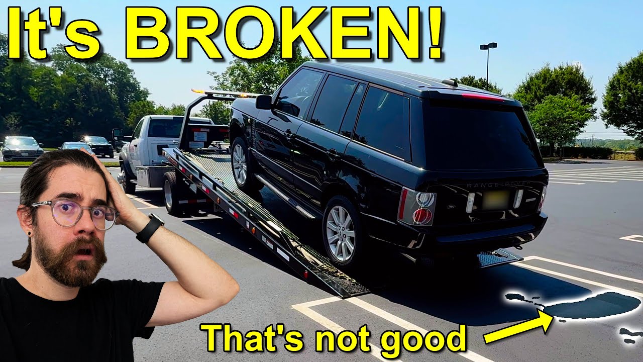 My Supercharged Range Rover STRANDED ME! - High Pressure Hose Failure