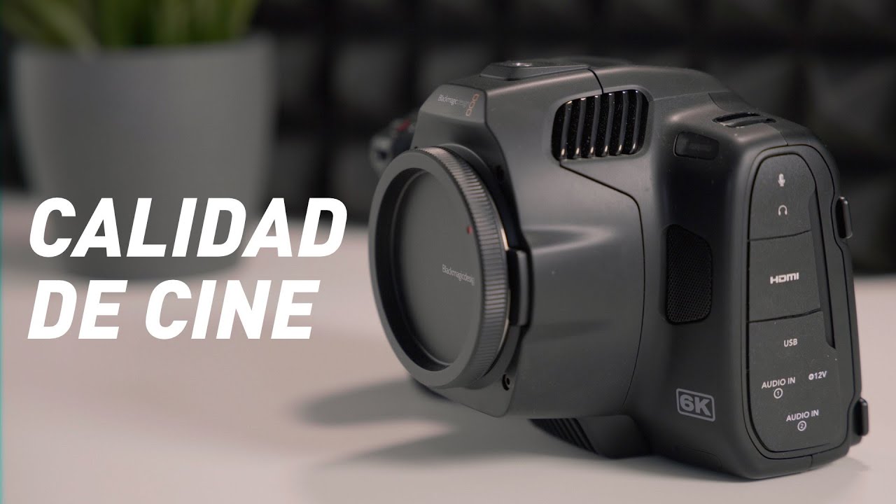 Blackmagic 6K Pro, una CÁMARA INCREÍBLE que posiblemente no comprarás