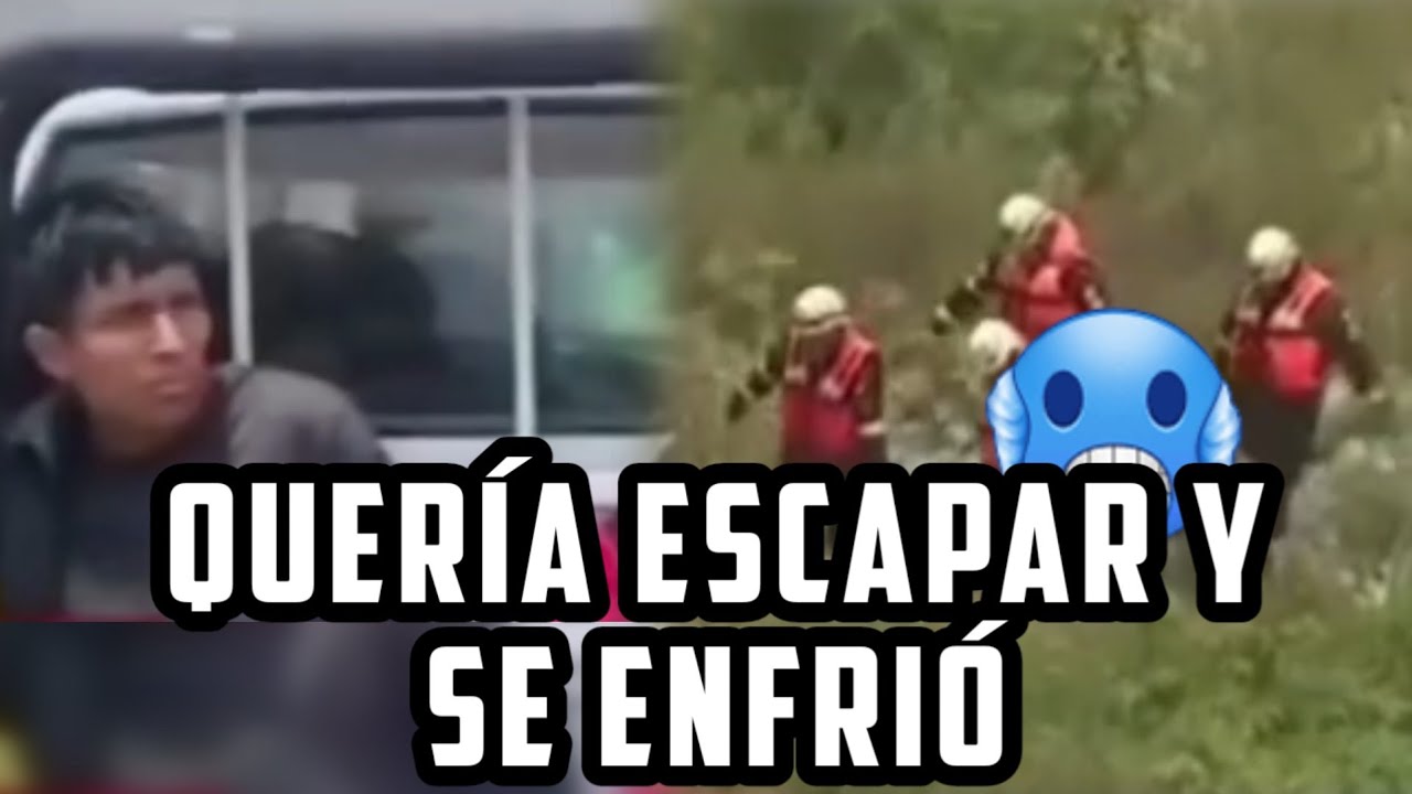 CHORO TERMINA FRIO EN EL RIO 🥶 | INTENT&Oacute; ESCAPAR Y NO SABIA NADAR 