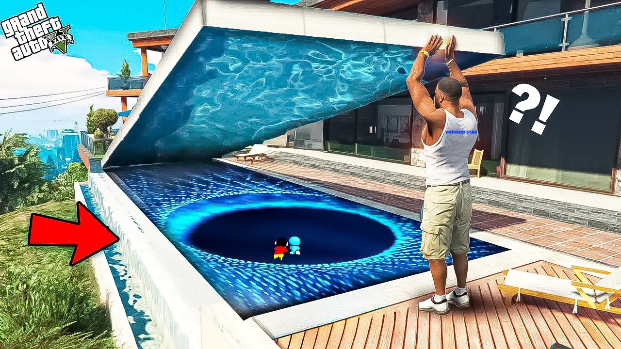 Franklin's CRAZY Shortcut to Another World in GTA 5 in Telugu
