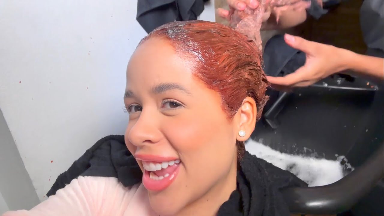 PINTEI MEU CABELO DE RUIVO