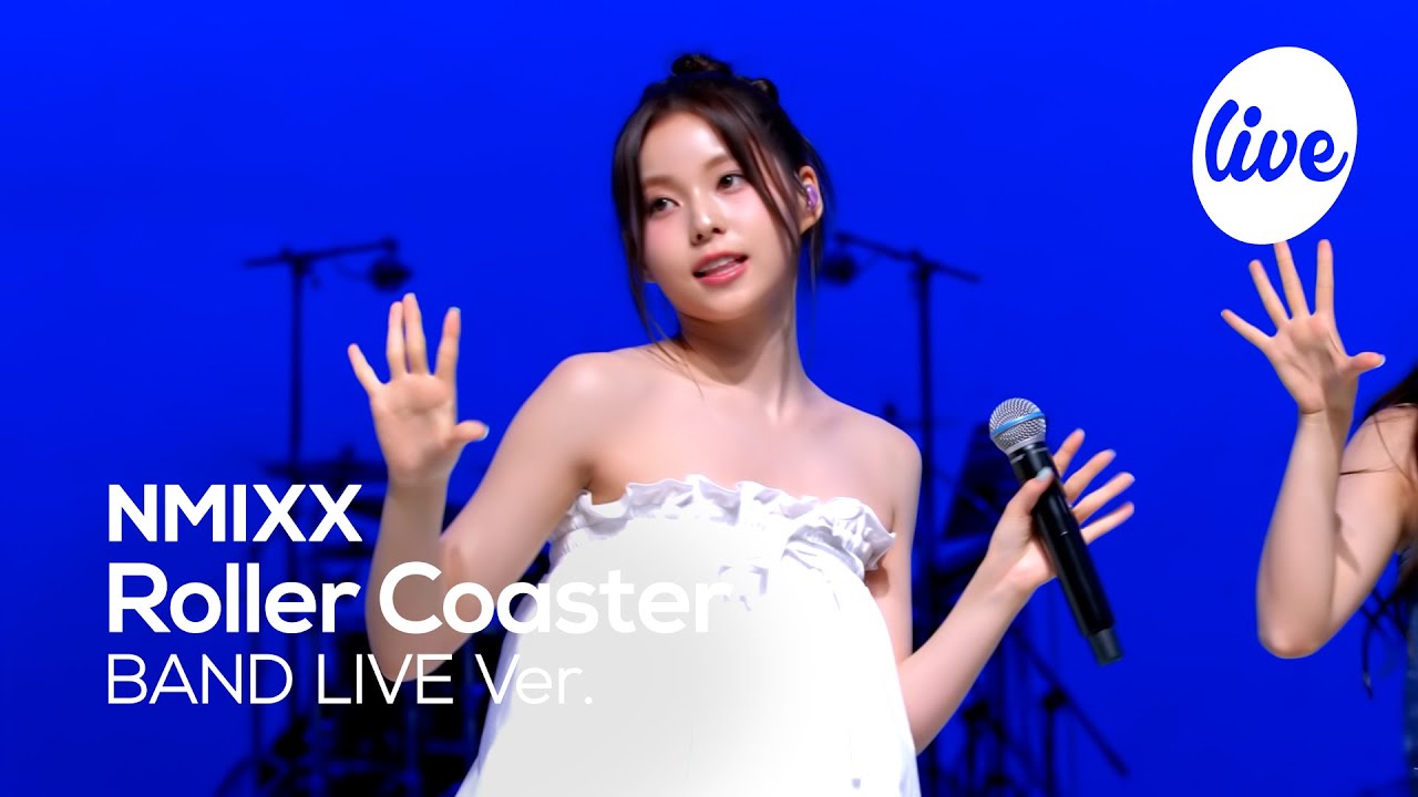 [4K] NMIXX - “Roller Coaster” Band LIVE Concert [it's Live] шоу живой музыки