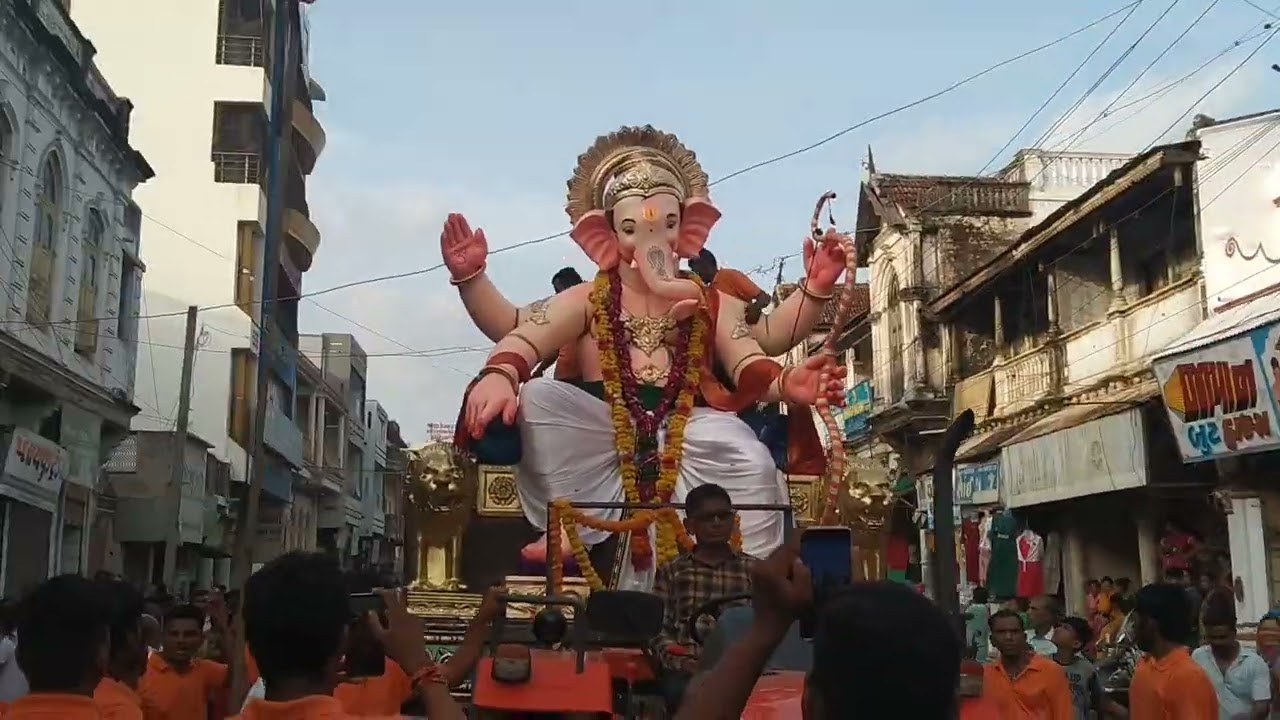 Khambhat Ganesh Aagman 2023 | khambhat ka raja 2023 | khambhat | mojilu morya