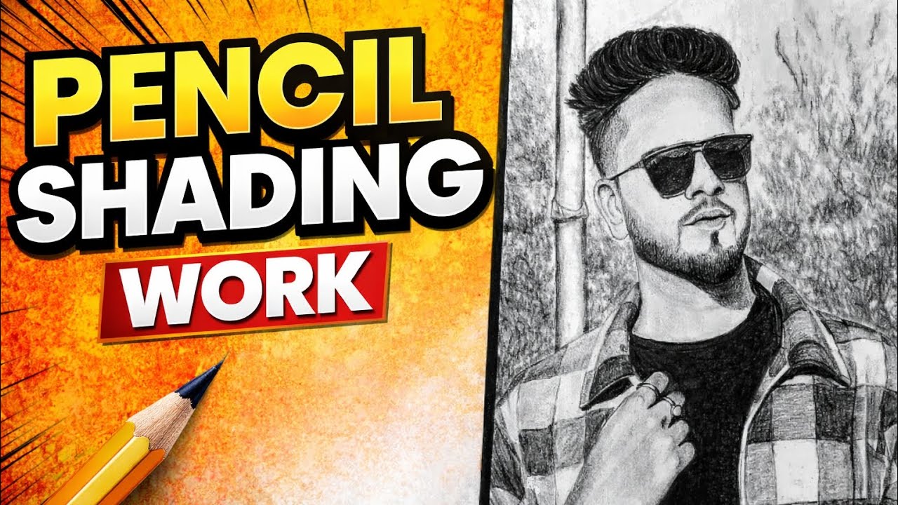 How I Drew Elvish Yadav: Detailed Pencil Shading Process