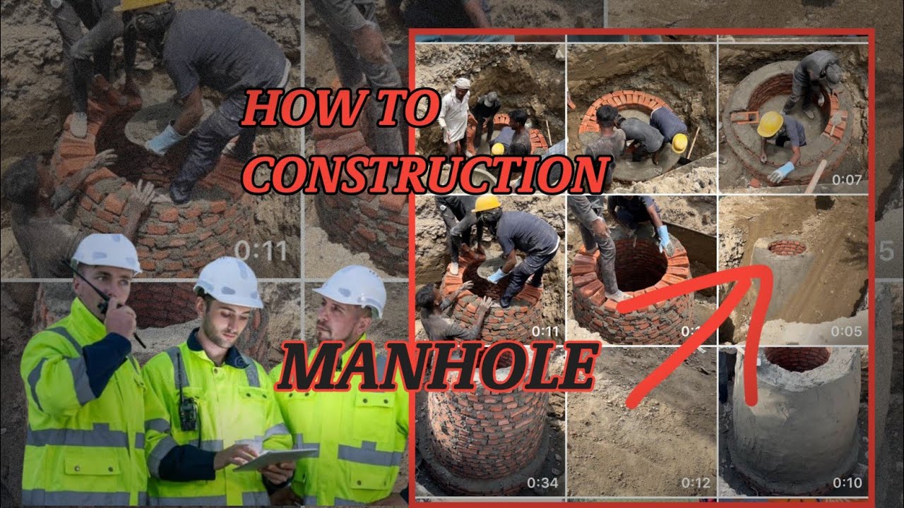 How to construction manhole at site | manhole construction | manhole kaiise banate hy