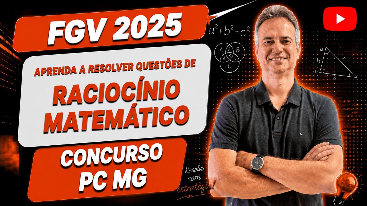 FGV25Q006 – FGV – CONCURSO PC MG 2025 – PERITO CRIMINAL –  RACIOCÍNIO MATEMÁTICO